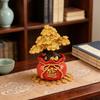 Resin Money Tree Statue Money Tree Figurines Sculptures Fengshui Ornament for Attraction Wealth Good Luck New Years Gift
