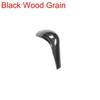 For Toyota RAV4 2006-2012 Wood Grain Black Console Gear Shift Knob Cover Trim