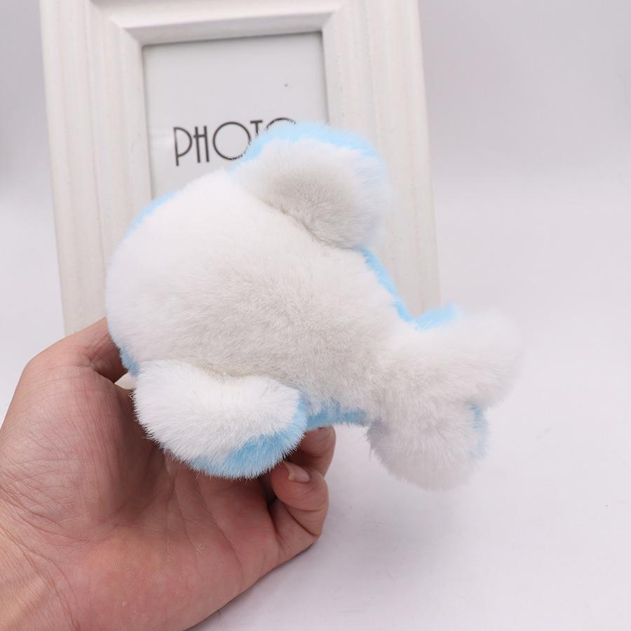 Winter Hot-Selling Plush Whale Pendant: Keychain & Ornament for Car or Bag
