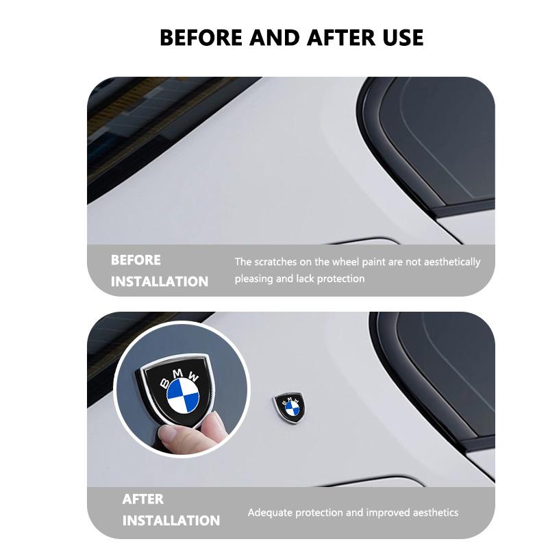 3D Metal Car Styling Sticker Emblem Badge Decals Automobiles For BMW M Sport M2 M3 M4 M5 M6 E46 E90 E60 F10 F20 E87 X3 X6