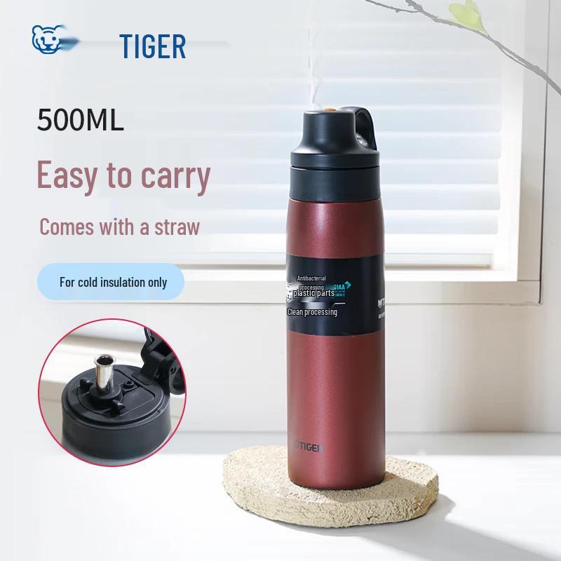 Tiger Brand MCS-A050 Insulated Straw Bottle 500ml