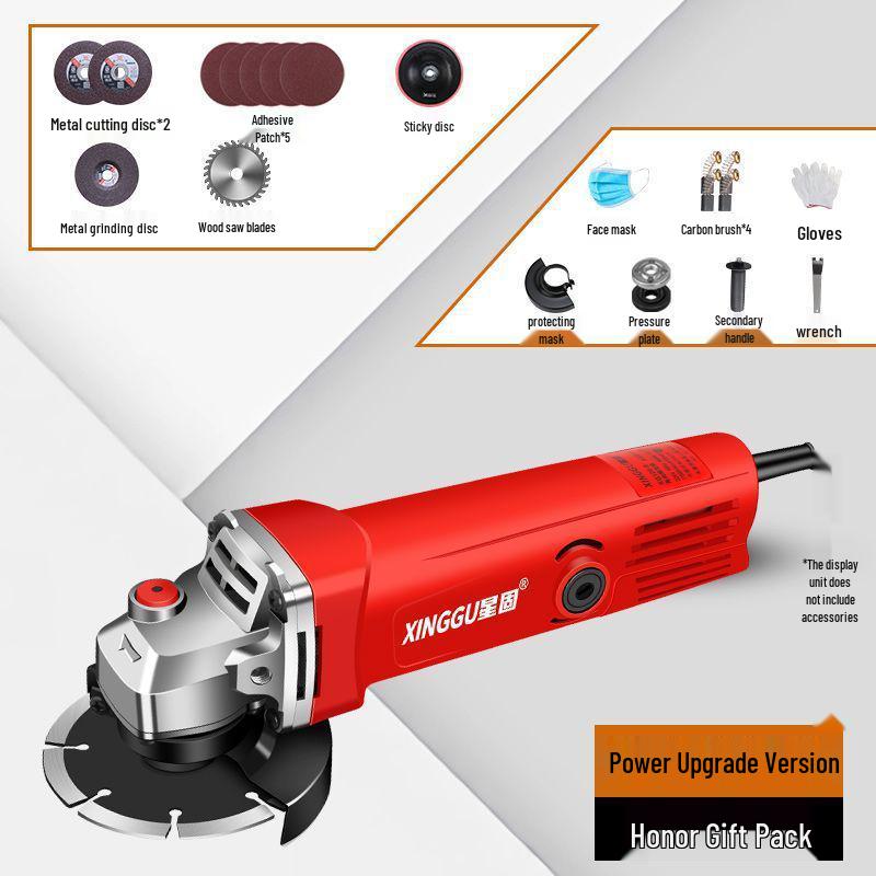 Multifunctional Electric Angle Grinder and Polisher for Home Use