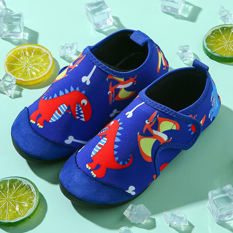 Children's Beach Shoes Diving Snorkeling Swimming Shoes Wading River Non-slip Bottom Seaside Skin Shoes Socks Water Park Shoes