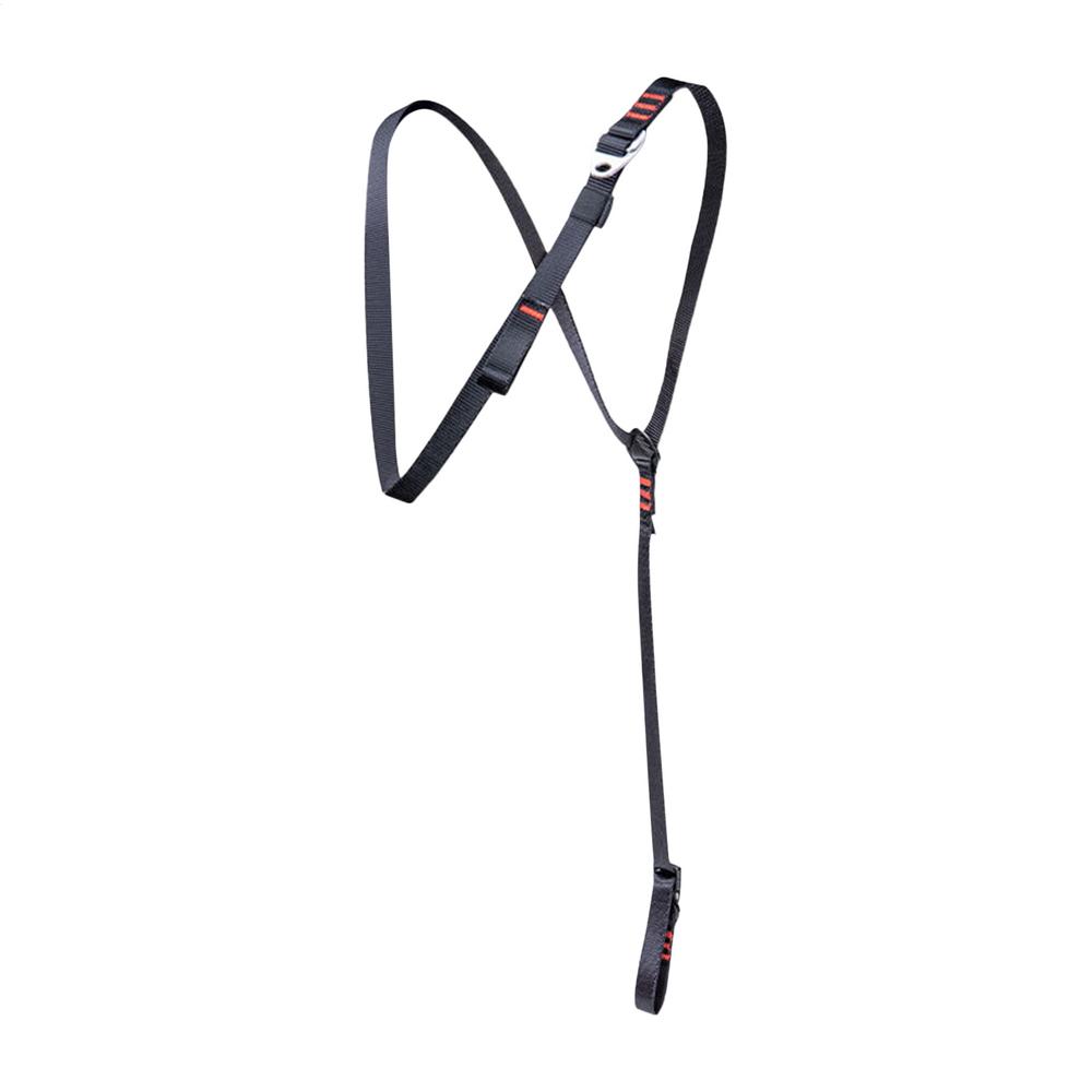 Climbing Sling Mountaineering Safety Rope Lightweight Ergonomic Chest Harness For Mountaineering Rock Climbing Roofing Outdoors