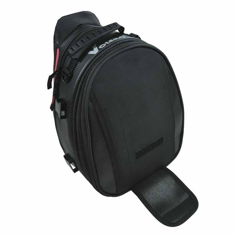 Motorcycle Seat Bag Tail Bag Waterproof Helmet Bag Motorbike Saddlebags Expandable With Rain Cover