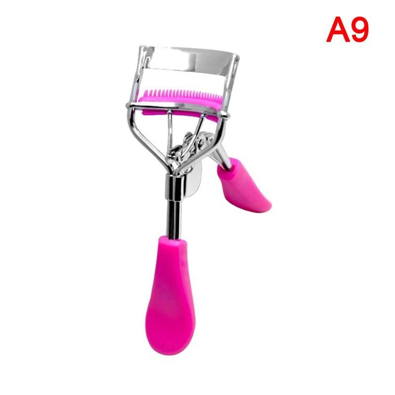 1Pc Lady Professional Eyelash Curler With Comb Tweezers Curling Clip Cosmetic Eye Beauty Tool