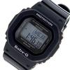 Baby-G BGD-560-1 Women's Digital Square Watch with Black Resin Band, Waterproof, Pair [Parallel Import]