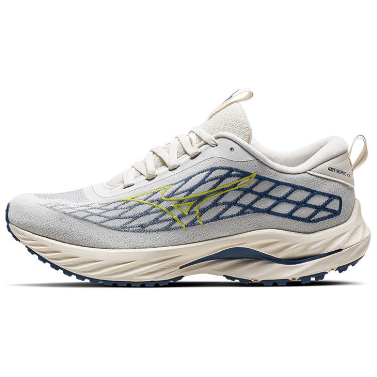 Mizuno Wave Momentum Unisex White Gold J1GC241354 42