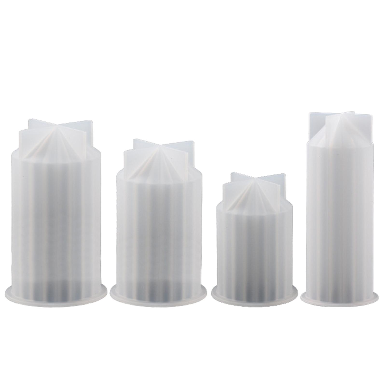 

Цилиндрическая силиконовая форма для свечей для изготовления свечей, колонна, ароматерапевтическая форма для свечей, форма для литья эпоксидной смолы для мыла E