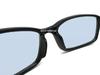 SQUARE SHADE NARROW SUNGLASS shade narrow BLACK x LIGHT BLUE [SPEED ADDICT] (square sunglasses)