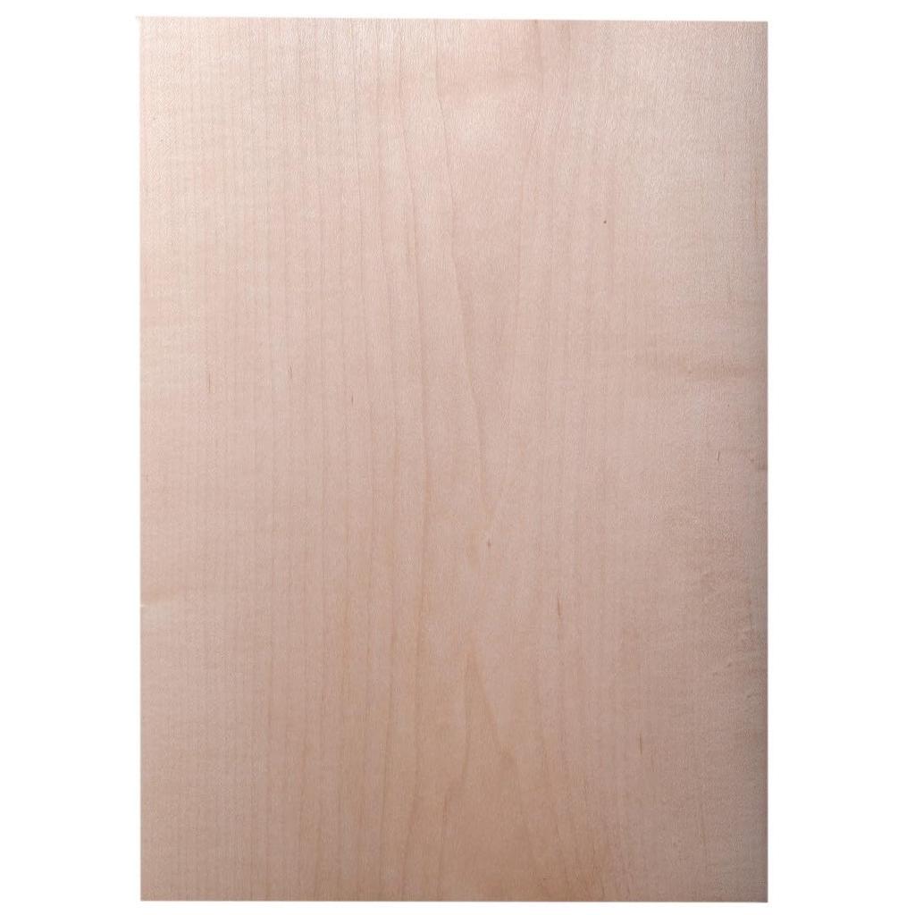 ISL Natural Wood Slices, Maple, A4 Size, 210 X 297mm, Set of 10