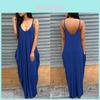 Robe Maxi Longue Bohème Grande Taille pour Fêtes Élégantes de Vacances à la Plage