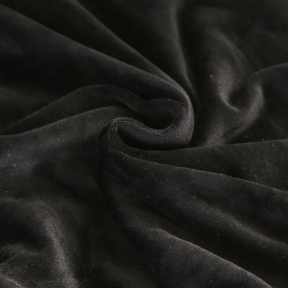 Airldianer Chair Cover Velvet Stretch Dining Slipcovers Solid Color Spandex Plush Chair Covers Protector For Home Dining Room