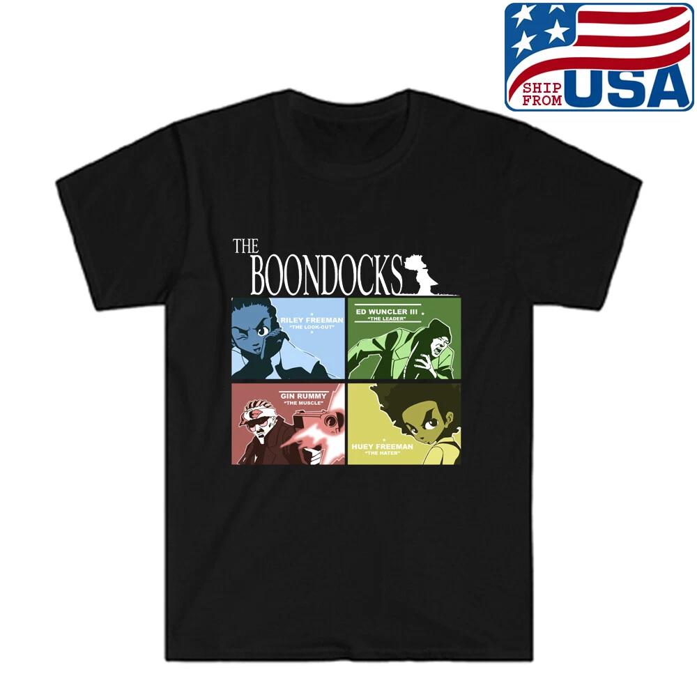 The Boondocks Men s Black Size S to 5XL S