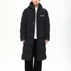 Anta Long Hooded Water-Resistant Warm Down Jacket Men Outerwear Basic-Black 152417903-1