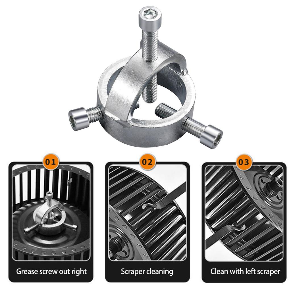 Wheel Tool Wind Puller Metal Steel Fan Kitchen Tool Hand Removal Remover Repair Remove Steering Disassembly Cleaning