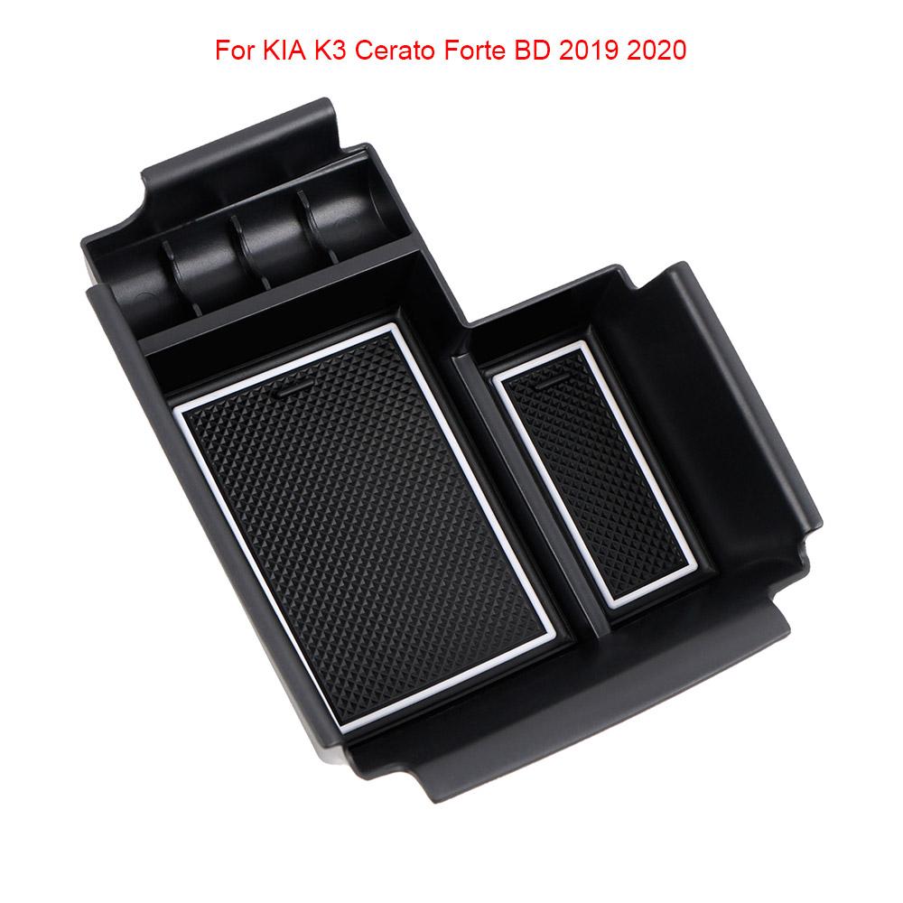 Car Central Armrest Storage Box Holder For KIA K3 Cerato Forte BD   Center Console Organizer Tidying