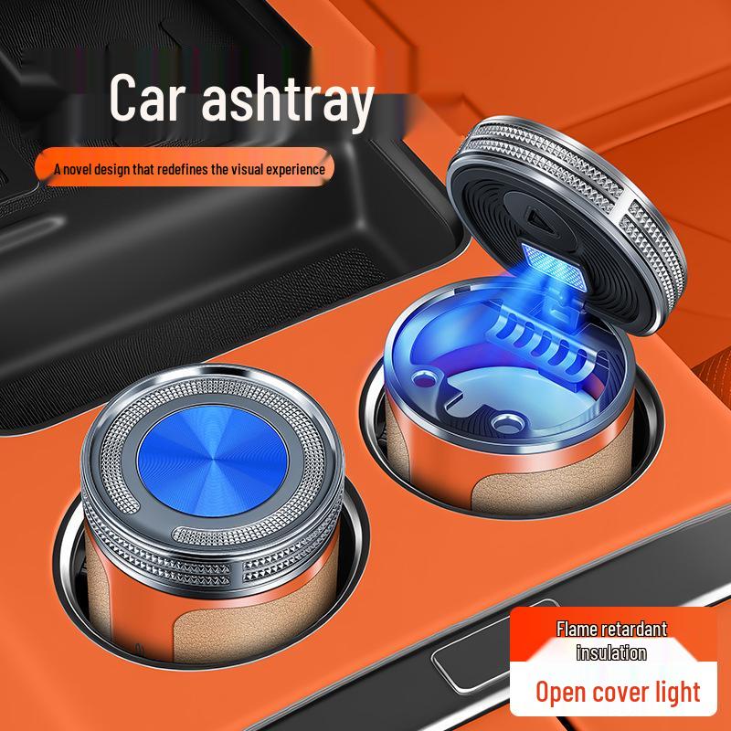 Elegant Car Ashtray for Tesla Model Y/3/S/X