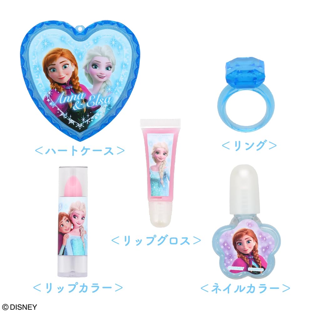 shobido Disney Heart Case Cosmetic Set (Frozen) Kids' Cosmetics DN33824