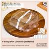 Transparent Tiramisu Packaging Box Cake Dishes Mousse Cutting Sweet Dessert Baking Western Pastries Separation Packing Box