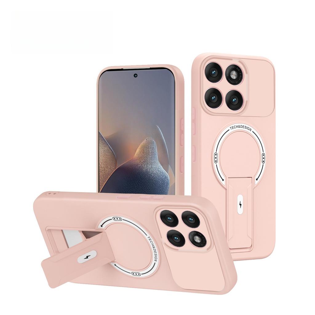 Phone Cases Xiaomi, Pindun Skin-touch Phone Cases with Folding Stand, Shockproof