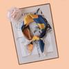 1pc Women's Camouflage Horse Head Print Thin Satin Silk-Like Square Scarf Bohemian Casual Neck Scarf Shawl Lightweight
