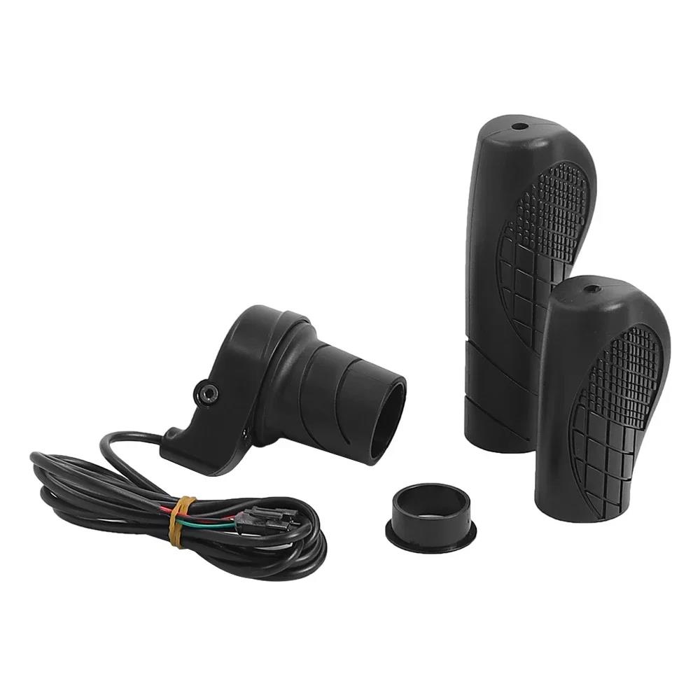 FT76X Mezzo Manubrio Acceleratore Impermeabile/Spina SM Parti Manubrio Sinistro/Destro per E-bike Mezzo Manopola a Girare Acceleratori Scooter Elettrico Bici 2