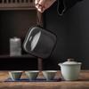 Portable Ru Kiln Kung Fu Travel Tea Set