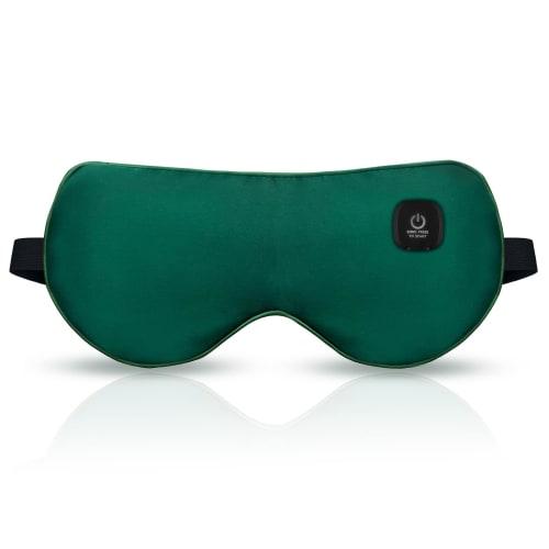 Rechargeable Cordless Hot Eye Mask with Light Blocking, Automatic Power-Off, Temperature Control, Repeatable, No Pressure, Comfortable To Hold, Soft a