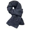 Korean Version Ins Colorful Knitted Scarf for Women Winter Wool Solid Color Student Warm Woolen Scarf for Male Couple