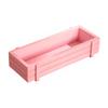 Vintage Style Wooden Planter Pot For Succulent Plant Breathable Design Lightweight Indoor Outdoor Home Garden Decoration