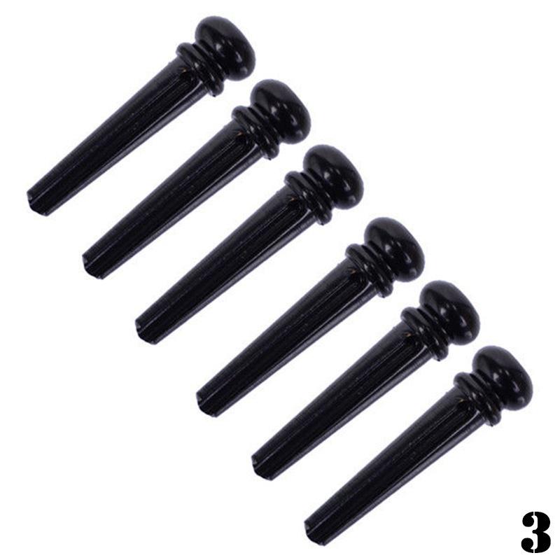 1Pc Chrom Akustikgitarre Messing Bass Bridge Pins String Nagel Pins / End Pins