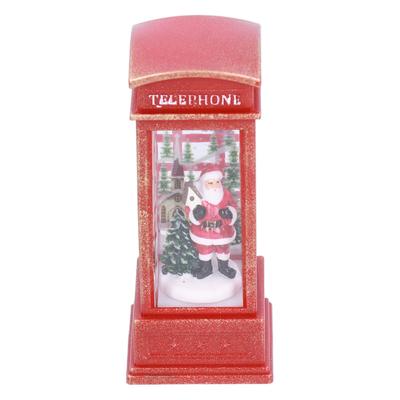 Weihnachtsdekorationen Telefonzellendekoration Nachtlicht Heimdekoration Leuchtende Dekoration