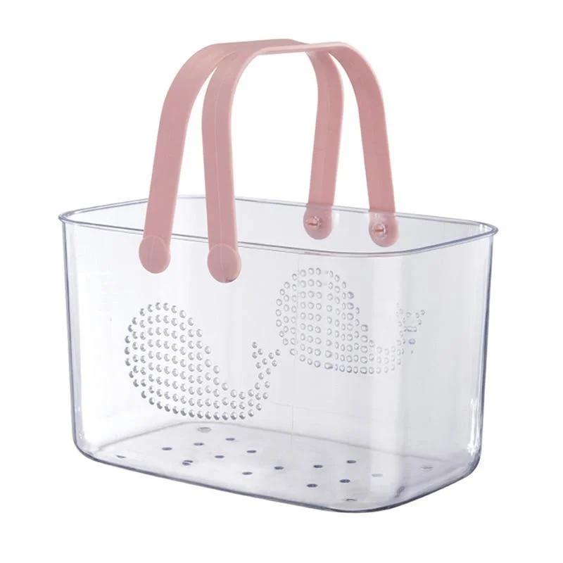 

Большая вместительная полая корзина для ванны, шампунь для душа, гель для душа, контейнер для хранения сливной корзины для ванной комнаты, органайзер для ванной комнаты, подвесная корзина B