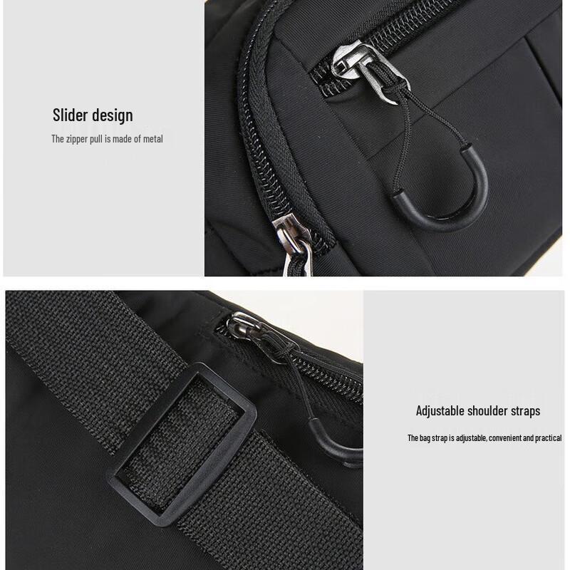 Herren Nylon Crossbody Brusttasche