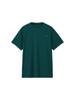 North Cut and Sew Waffel Leicht Rundhals Pacific Teal L [The Face] Kurzarm