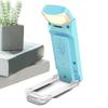 Clip On Book Light, LED Foldable Reading Light with Dimmable Brightness for Bed, Desk, Car, Green Color