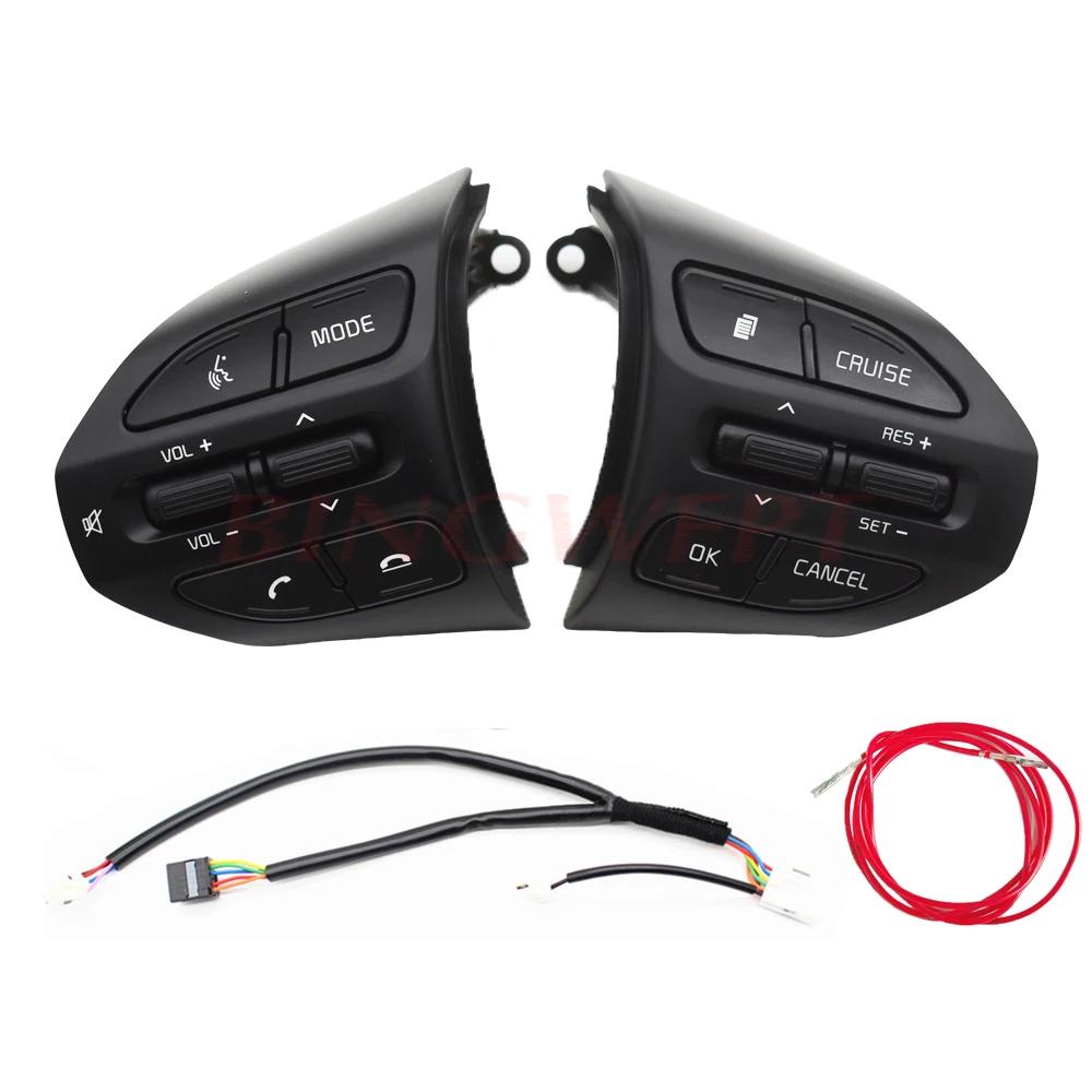 Multifunction Steering Wheel Combination Control Switch For KIA K2 RIO 2018 2019 2020 RIO X LINE Buttons Bluetooth Phone Cruise