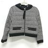 Down Outer REMONAY Apparel Tweed Long Sleeve Down Jacket
