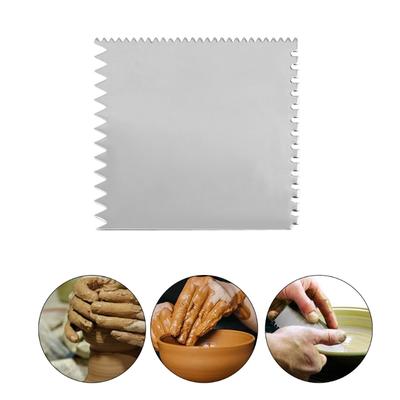 1/2/10/20 Pcs/Set Clay Scraper Set Stainless Steel Scraper Pottery Molding Tool Clay Sculpture Pottery Tool for Artists