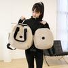 Korean Style Round Shape Shoulder Bag Large Capacity Fitness Bag Swimming Nylon Backpack  Girls