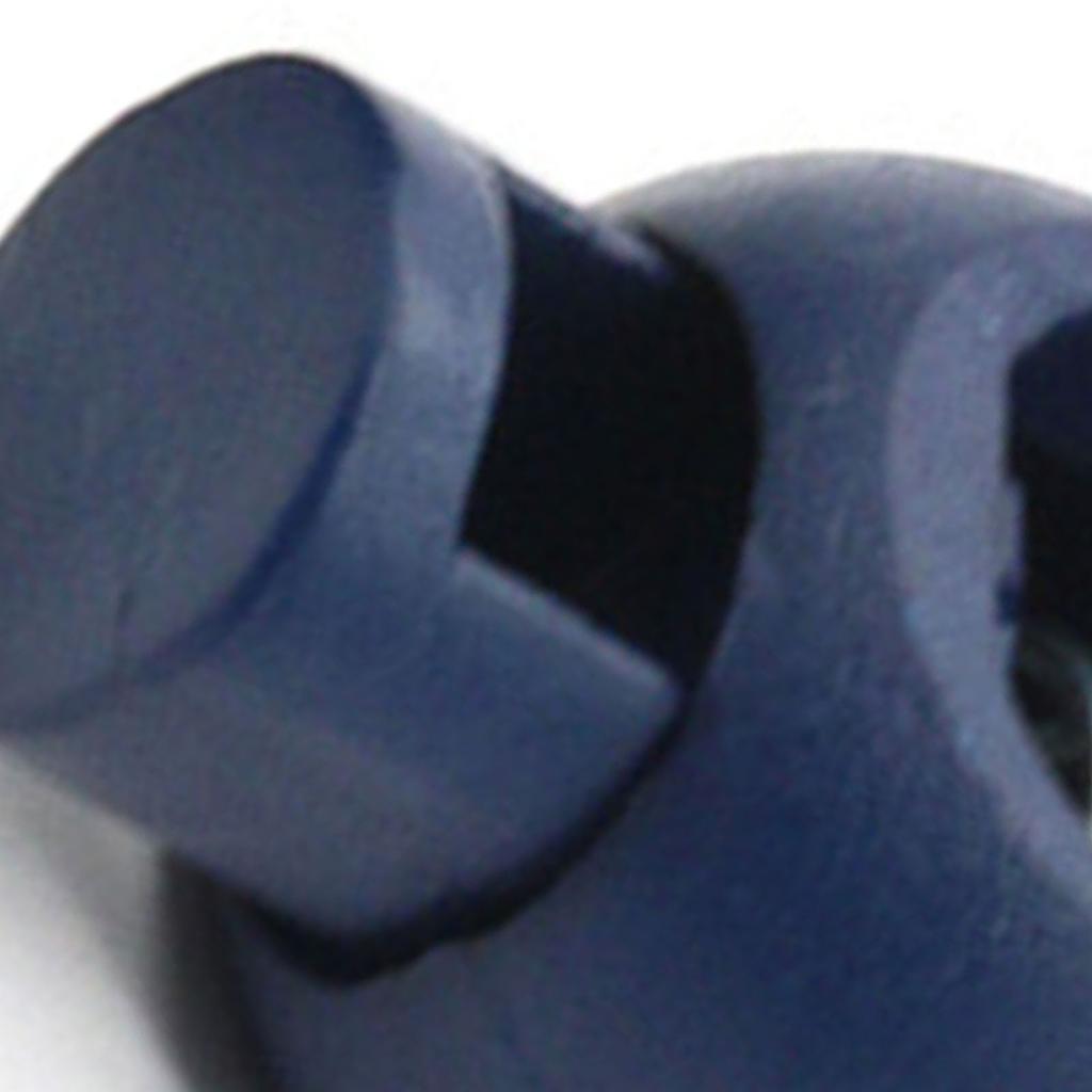 Spring Cord Lock Single Hole End Round Fastener Buttons Slider Toggle Stopper for Backpack Shoelace Sportswear