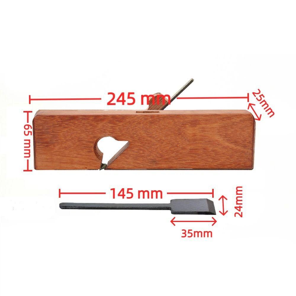 Tool Steel + Wood Wood Block Plane Carpenter Wood Tool  Woodworking Trimming & Chamfering