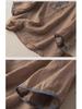 2024 Chinese Style Embroidered Three-Quarter Sleeve Cotton-Linen Pullover