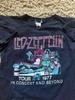 Led Zeppelin In Concert And Beyond 1977 Tour Black Unisex Tshirt Reprint S-5XL Unisex T-Shirt
