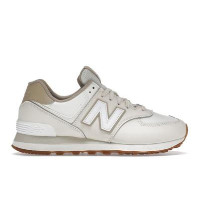 Unisex 574 Vegan Angora/White U574VY2