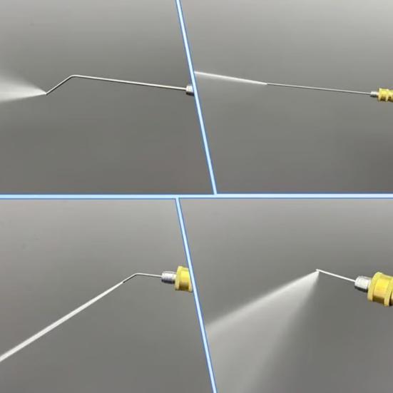 Hochdruckreiniger-Düsensatz Schnellkupplungssystem Reinigungsdüse AC-Reinigung Edelstahl-Verlängerungsrohr mit Mehrfachsprühmodi