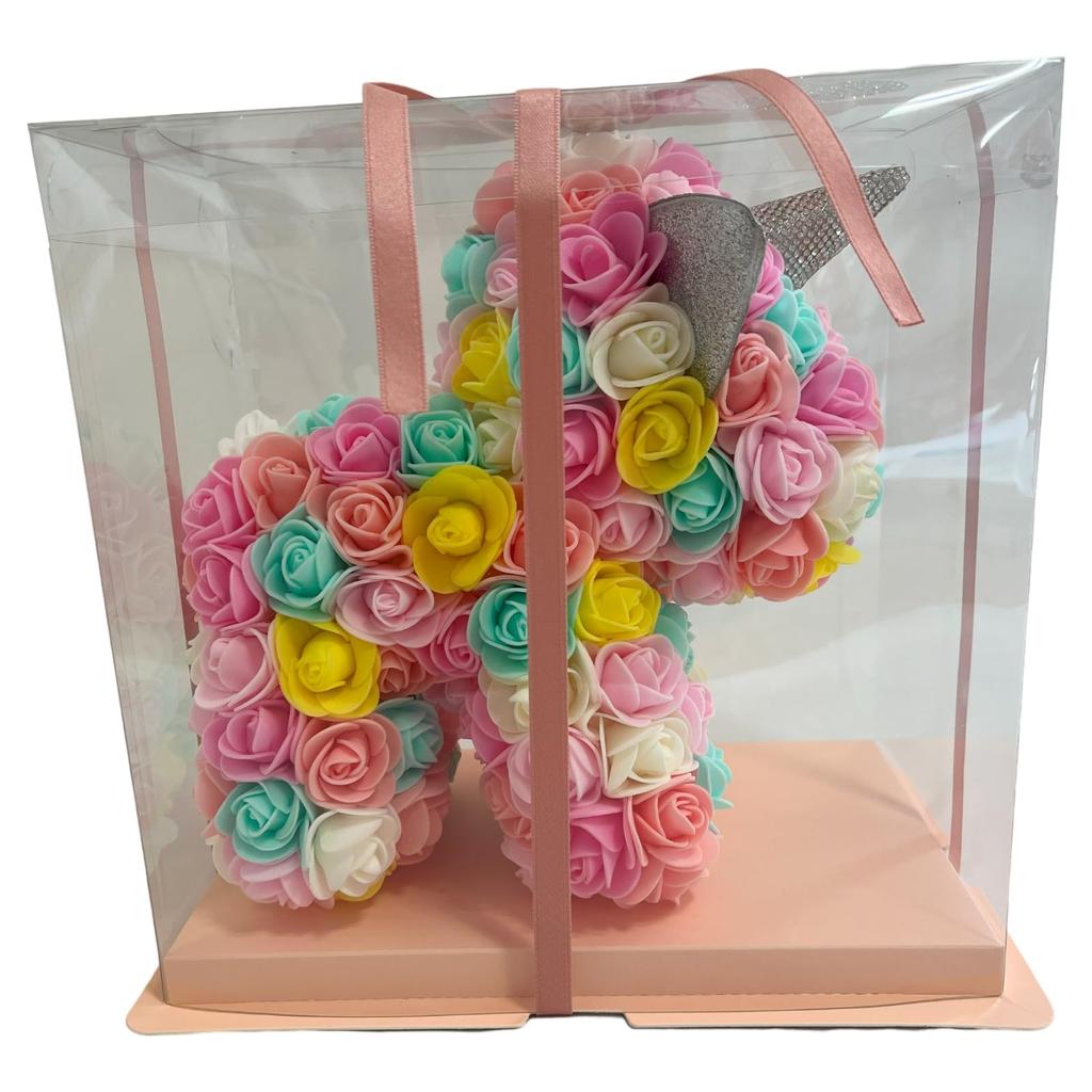 Q-FLA Rose Unicorn Rainbow Gift 804564