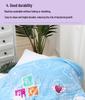 Thickened Newborn Baby Blanket - Double-Layer Raschel Cartoon for Autumn/Winter