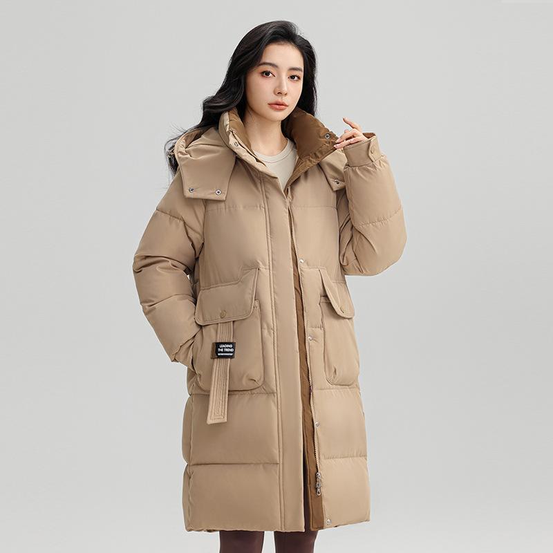 

New Winter Cotton Jacket for Women Mid-length Loose Thickened Cotton Jacket XXXL